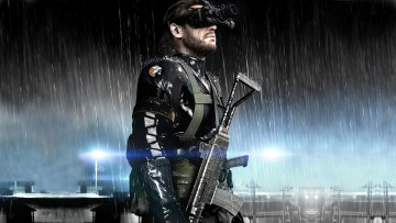 Картинка metal gear solid ground zeroes видео игры боец экипировка оружие