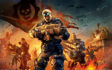 Картинка gears of war judgment видео игры оружие