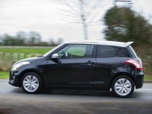 обоя автомобили, suzuki, синий, 3-door, sz-l, swift
