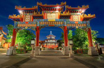 Картинка города диснейленд ворота