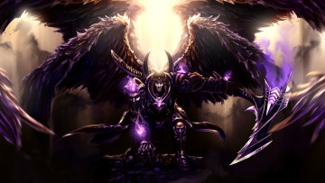 Картинка фэнтези демоны демон коса