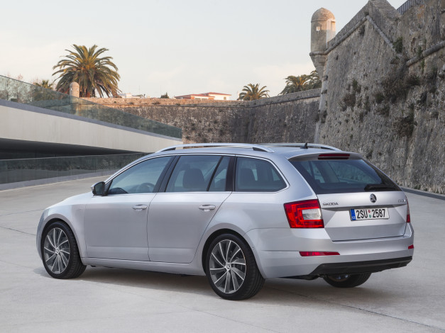 Обои картинки фото автомобили, skoda, octavia, 2014, 5e, klement, laurin, combi