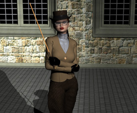 Картинка 3д+графика люди+ people фон взгляд девушка