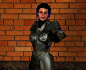 Картинка 3д+графика фантазия+ fantasy фон взгляд девушка