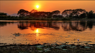 Картинка природа восходы закаты рассвет