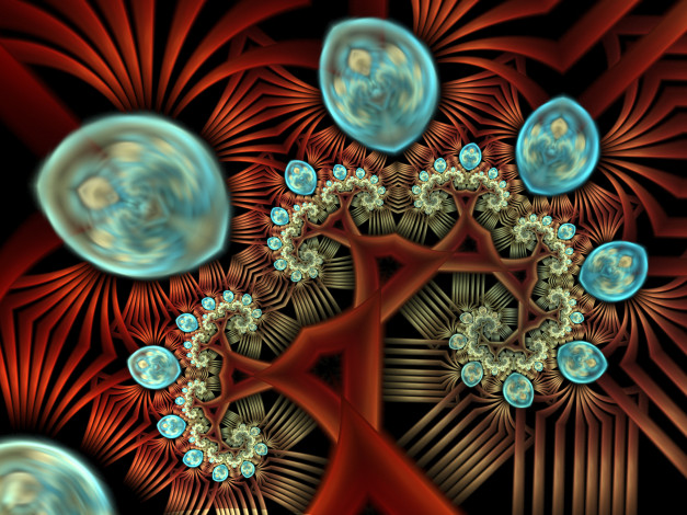 Обои картинки фото 3д графика, фракталы , fractal, узор, фон, цвета