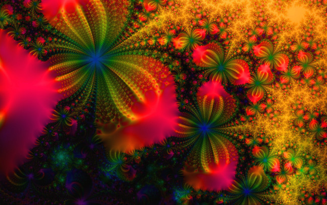 Обои картинки фото 3д графика, фракталы , fractal, узор, фон, цвета