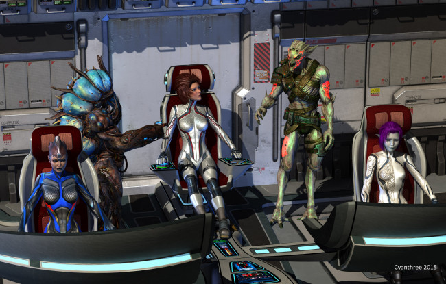 Обои картинки фото 3д графика, фантазия , fantasy, девушка, взгляд, фон, эльфийки, существо