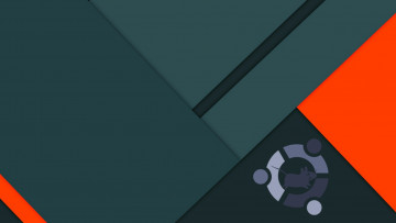 Картинка компьютеры ubuntu+linux логотип фон