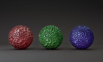 Картинка 3д+графика шары+ balls фон шары