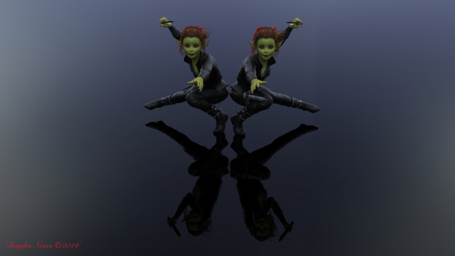 Обои картинки фото 3д графика, эльфы , elves, фон, взгляд, эльфийки