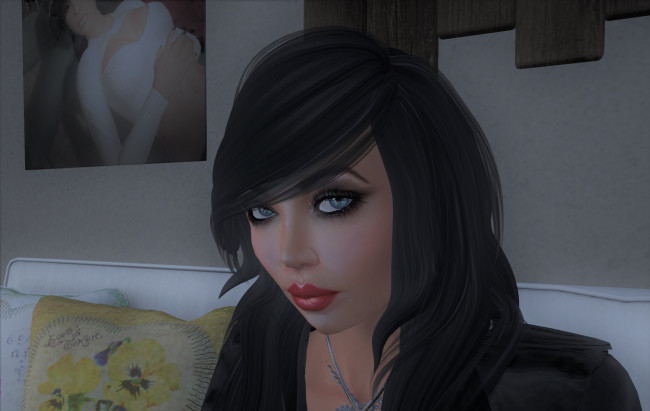 Обои картинки фото 3д графика, портрет , portraits, взгляд, девушка, фон