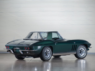 обоя corvette sting ray l75 327,  300 hp convertible 1965, автомобили, corvette, 1965, convertible, hp, 327-300, l75, sting, ray