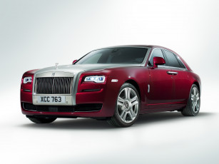 обоя rolls-royce ghost 2014, автомобили, rolls-royce, 2014, ghost