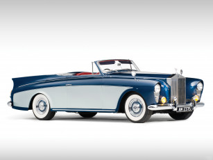 Картинка rolls-royce+silver+cloud+drophead+coupe+by+hooper+1958 автомобили rolls-royce 1958 hooper drophead coupe cloud silver