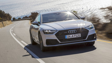 Картинка audi+a7+sportback+2019 автомобили audi a7 sportback 2019 белый