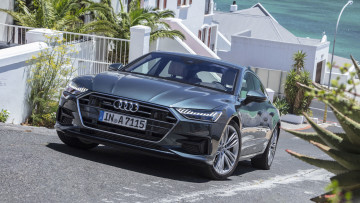 Картинка audi+a7+sportback+2019 автомобили audi sportback a7 чёрный 2019