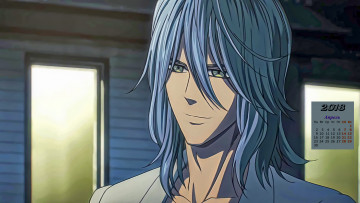 Картинка календари аниме 2018 взгляд мужчина лицо