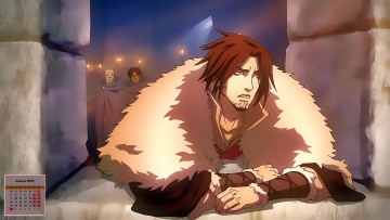 Картинка календари аниме взгляд мужчина 2018