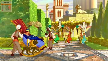 Картинка календари кино +мультфильмы опахало скульптура здание люди 2018