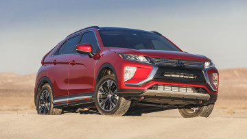 обоя mitsubishi eclipse cross 2018, автомобили, mitsubishi, eclipse, cross, 2018, красный