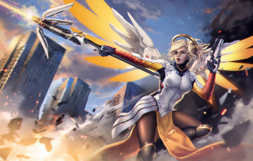 Картинка видео+игры overwatch action шутер