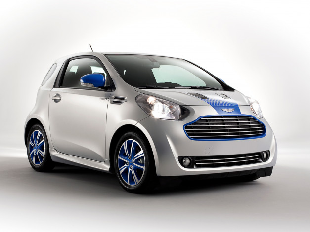 Обои картинки фото aston martin cygnet cygnet & colette 2011, автомобили, aston martin, 2011, colette, aston, martin, cygnet