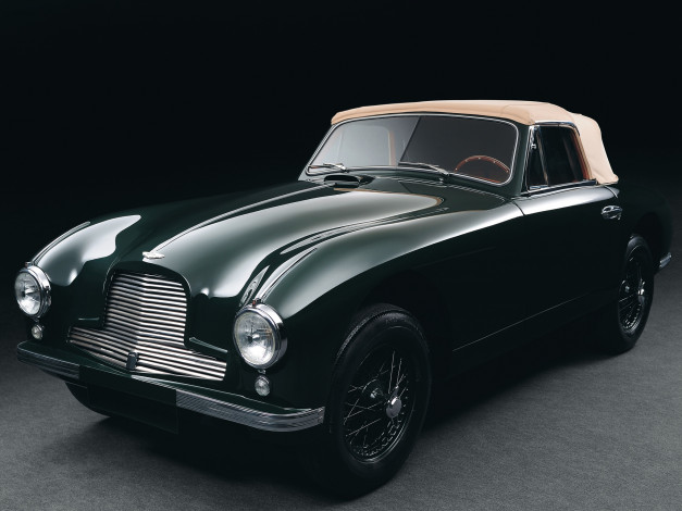 Обои картинки фото aston martin db2 vantage drophead coupe 1951, автомобили, aston martin, aston, martin, db2, vantage, drophead, coupe, 1951