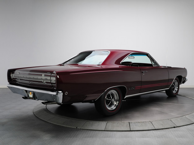 Обои картинки фото plymouth gtx 426 hemi 1968, автомобили, plymouth, gtx, hemi, 426, 1968