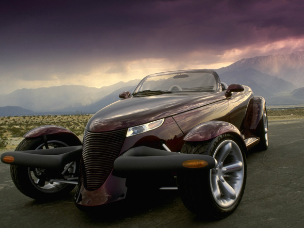 Обои картинки фото plymouth prowler concept 1993, автомобили, plymouth, 1993, concept, prowler