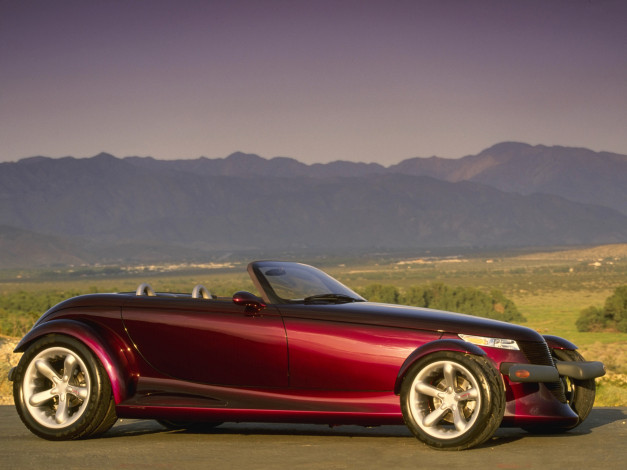 Обои картинки фото plymouth prowler concept 1993, автомобили, plymouth, prowler, 1993, concept