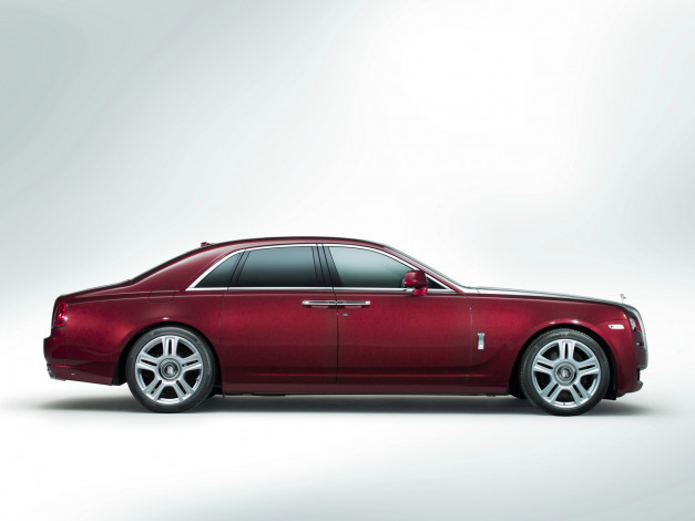 Обои картинки фото rolls-royce ghost 2014, автомобили, rolls-royce, 2014, ghost