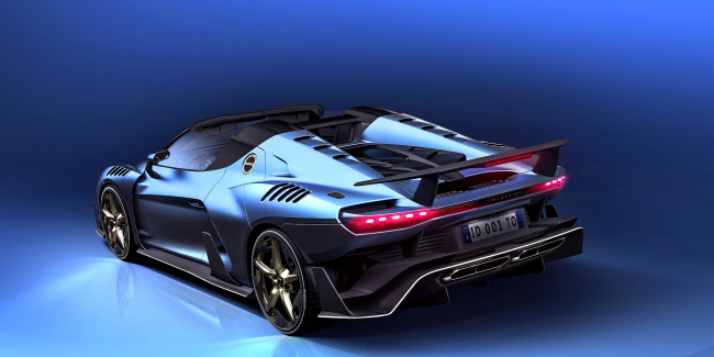 Обои картинки фото автомобили, 3д, italdesign