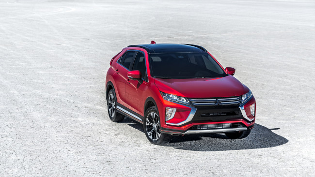 Обои картинки фото mitsubishi eclipse cross 2018, автомобили, mitsubishi, eclipse, 2018, красный, cross