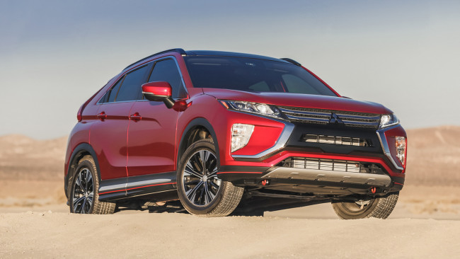 Обои картинки фото mitsubishi eclipse cross 2018, автомобили, mitsubishi, eclipse, cross, 2018, красный