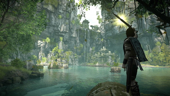 Обои картинки фото shadow of the colossus , 2018, видео игры, shadow of the colossus, персонаж