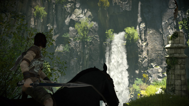 Обои картинки фото shadow of the colossus , 2018, видео игры, shadow of the colossus, персонаж