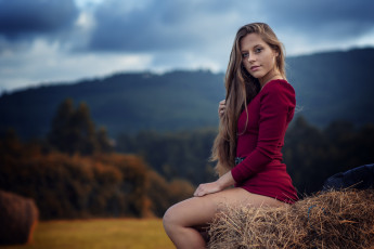 обоя девушка, девушки, -unsort , блондинки,  светловолосые, модель