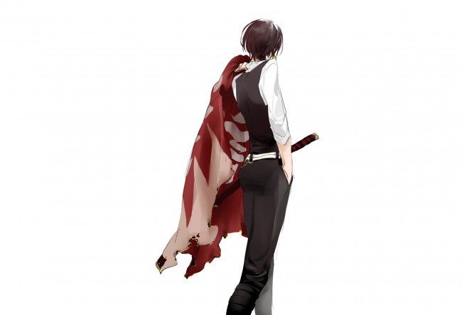 Обои картинки фото аниме, touken ranbu, kashuu, kiyomitsu