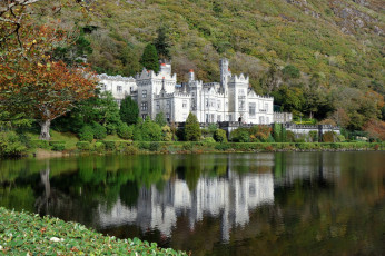 Картинка kylemore+abbey ireland города -+католические+соборы +костелы +аббатства kylemore abbey