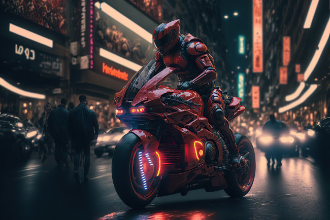 Обои картинки фото фэнтези, роботы,  киборги,  механизмы, cyberpunk, vigilante, киберпанк