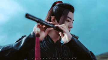 обоя кино фильмы, the untamed, вэй, усянь, флейта