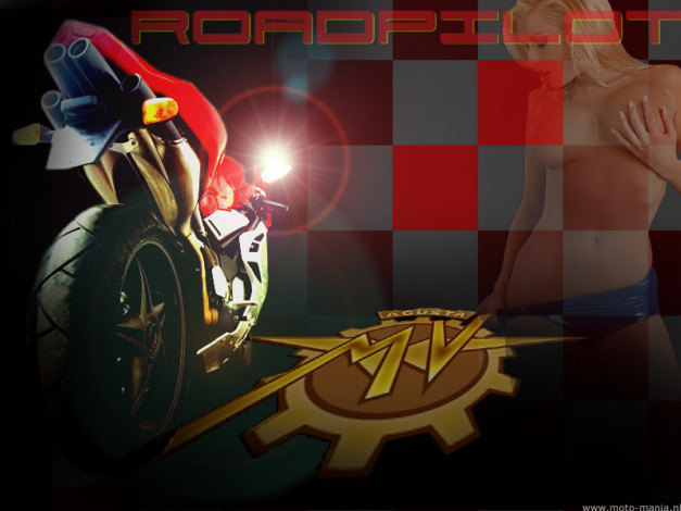 Обои картинки фото мотоциклы, мото, девушкой