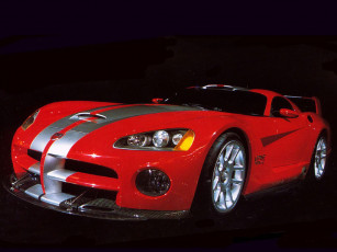 Картинка dodge viper автомобили