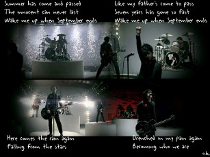 Картинка wake me up when september ends музыка green day