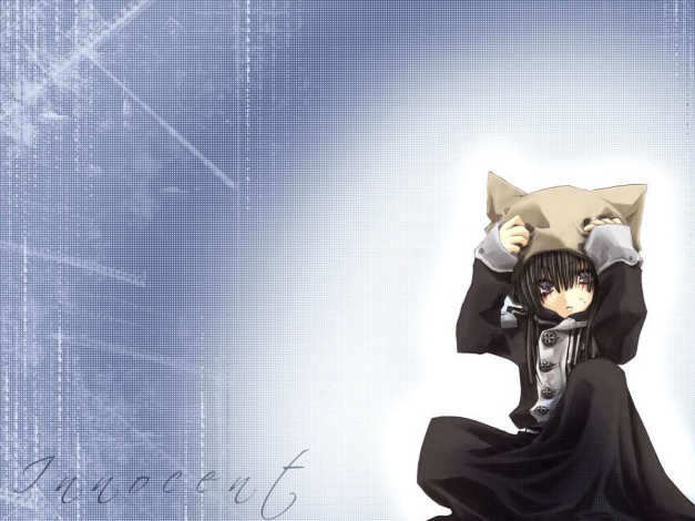 Обои картинки фото gray, man, аниме