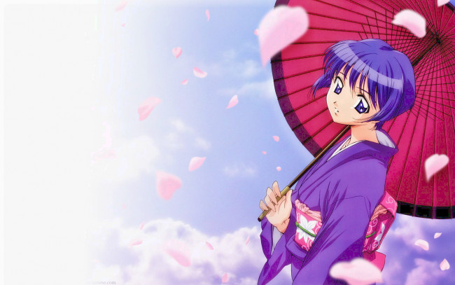 Обои картинки фото аниме, ai, yori, aoshi