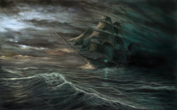 Картинка корабли рисованные