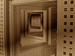 Картинка 3д графика fractal фракталы фон узор