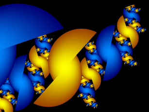 Картинка 3д графика fractal фракталы узор цвета